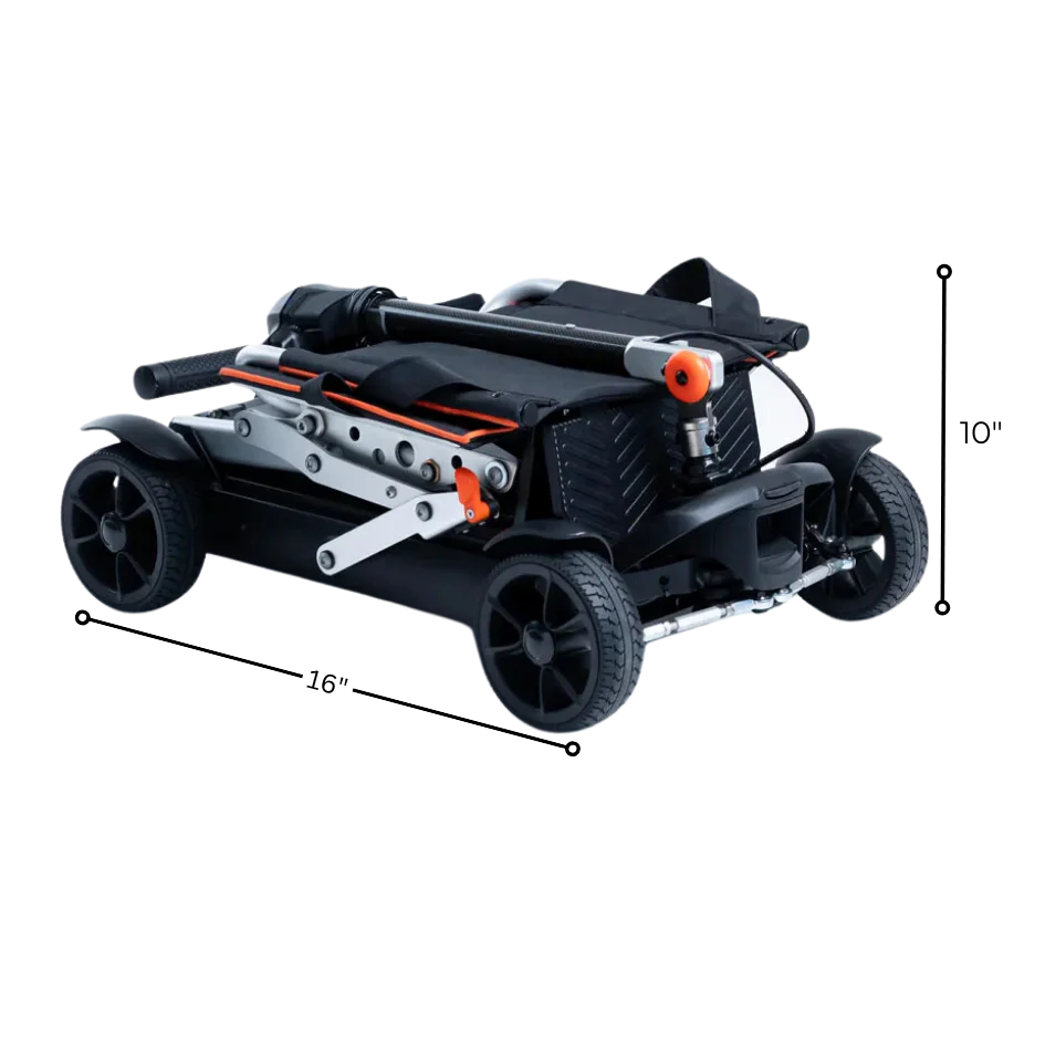 Feather 27X Scooter, Ultra-Lightweight Folding Travel Scooter - Image 3