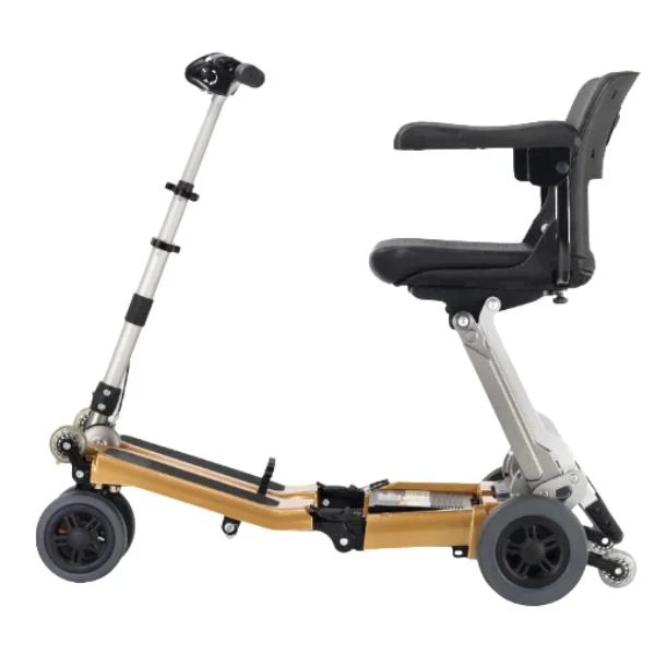 FreeRider Luggie Golden Elite Folding Mobility Scooter - Image 3