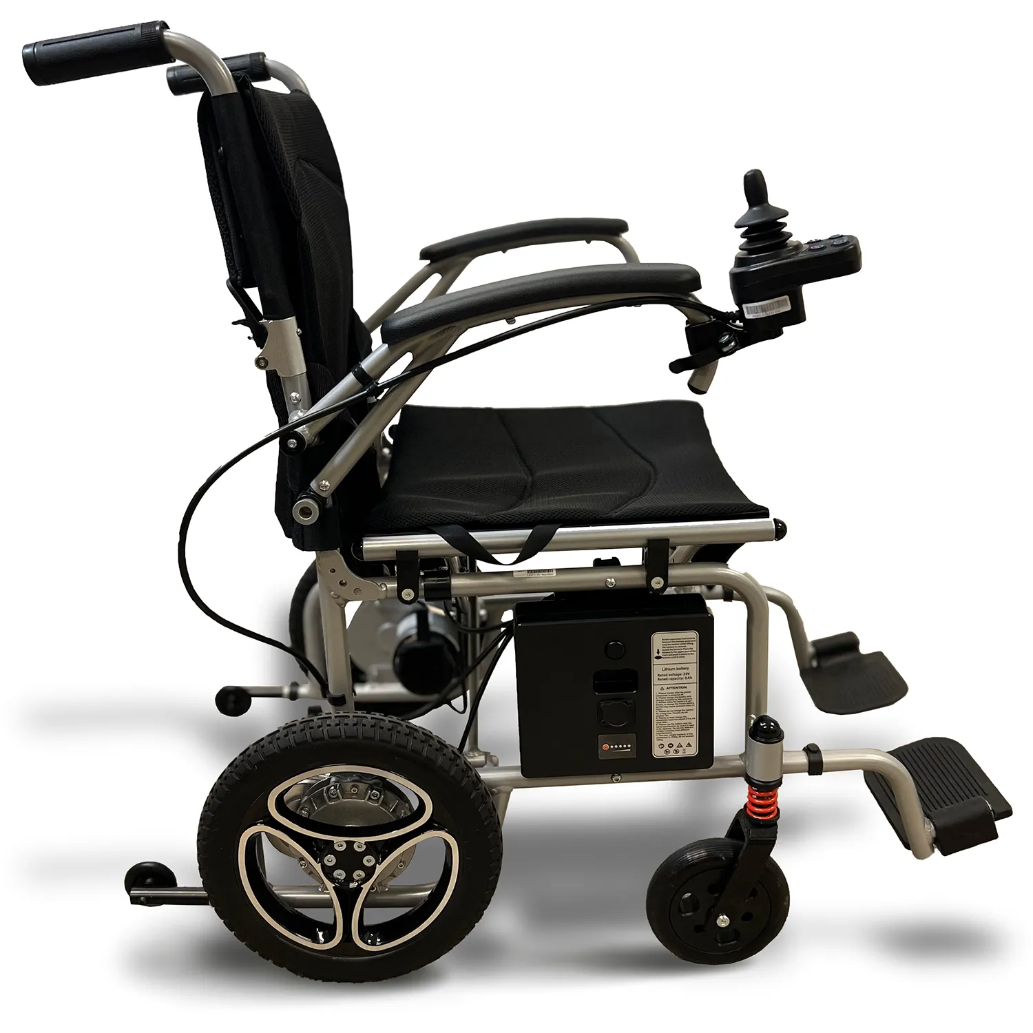 Journey Air Silver Lightweight Folding Power Chair - Image 3