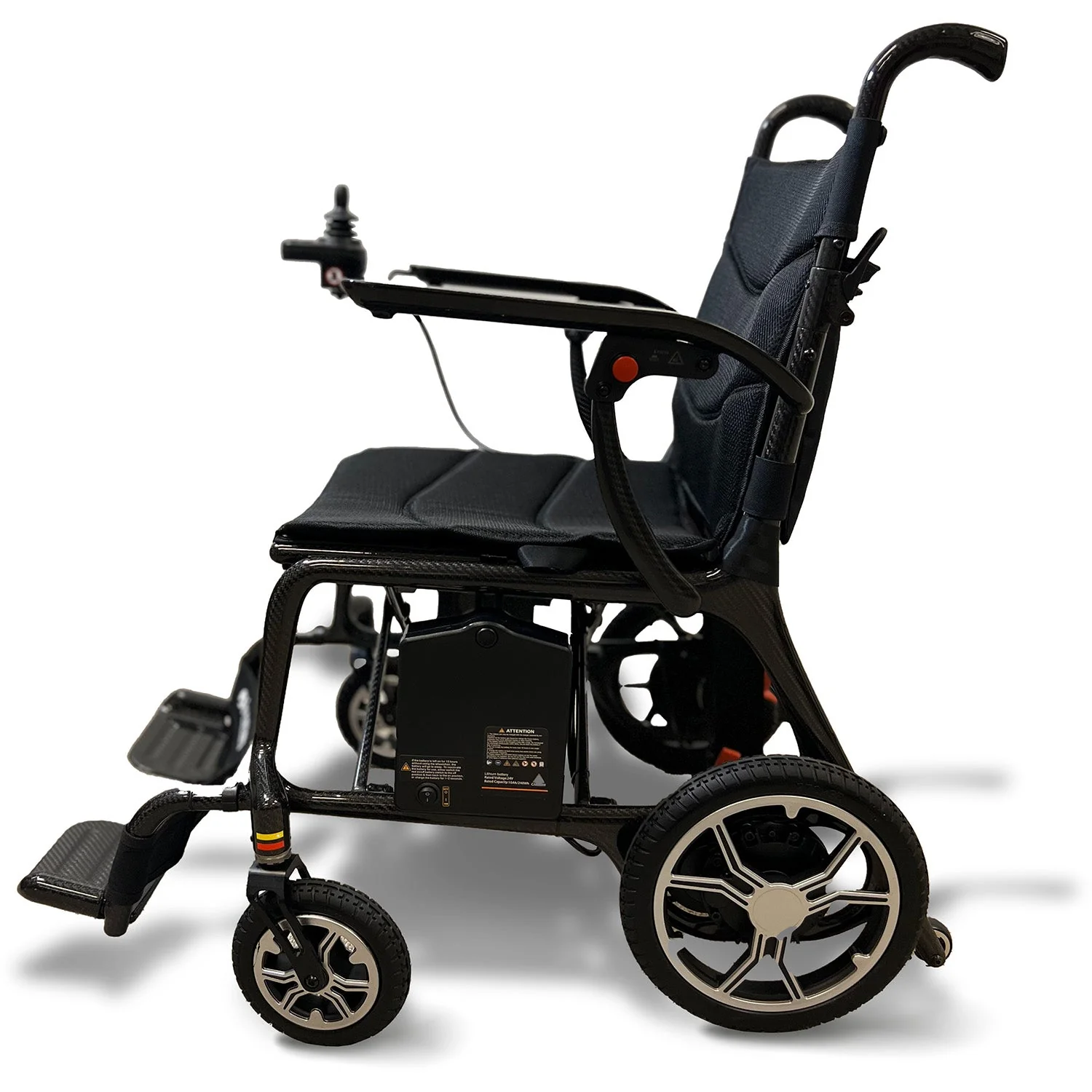 Journey Air Elite "World's Lightest" Carbon Fiber Folding Power Chair - Image 6