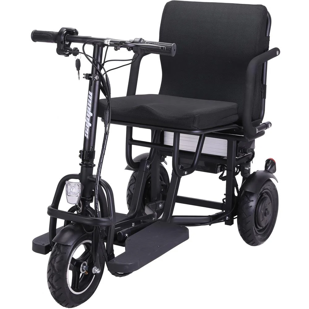 MotoTec Folding Mobility Electric Trike 48v 700w Dual Motor Lithium Black - Image 8