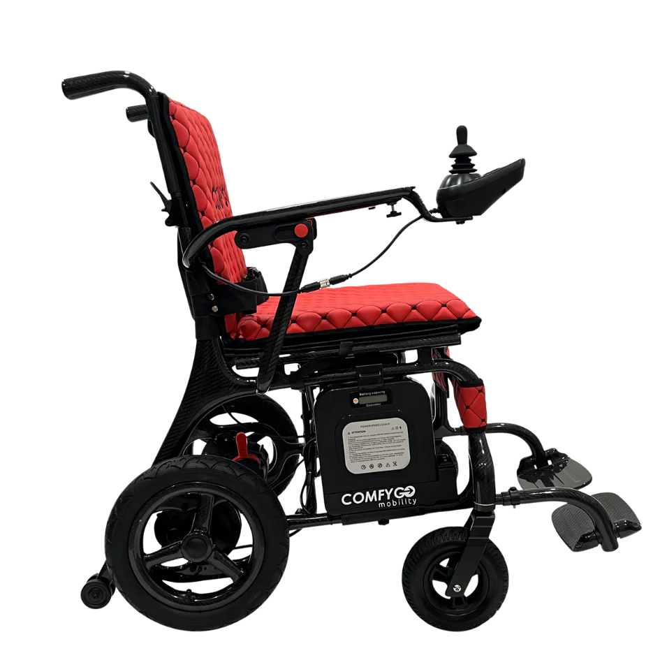 ComfyGO Phoenix Carbon Fiber Electric Wheelchair - Image 11