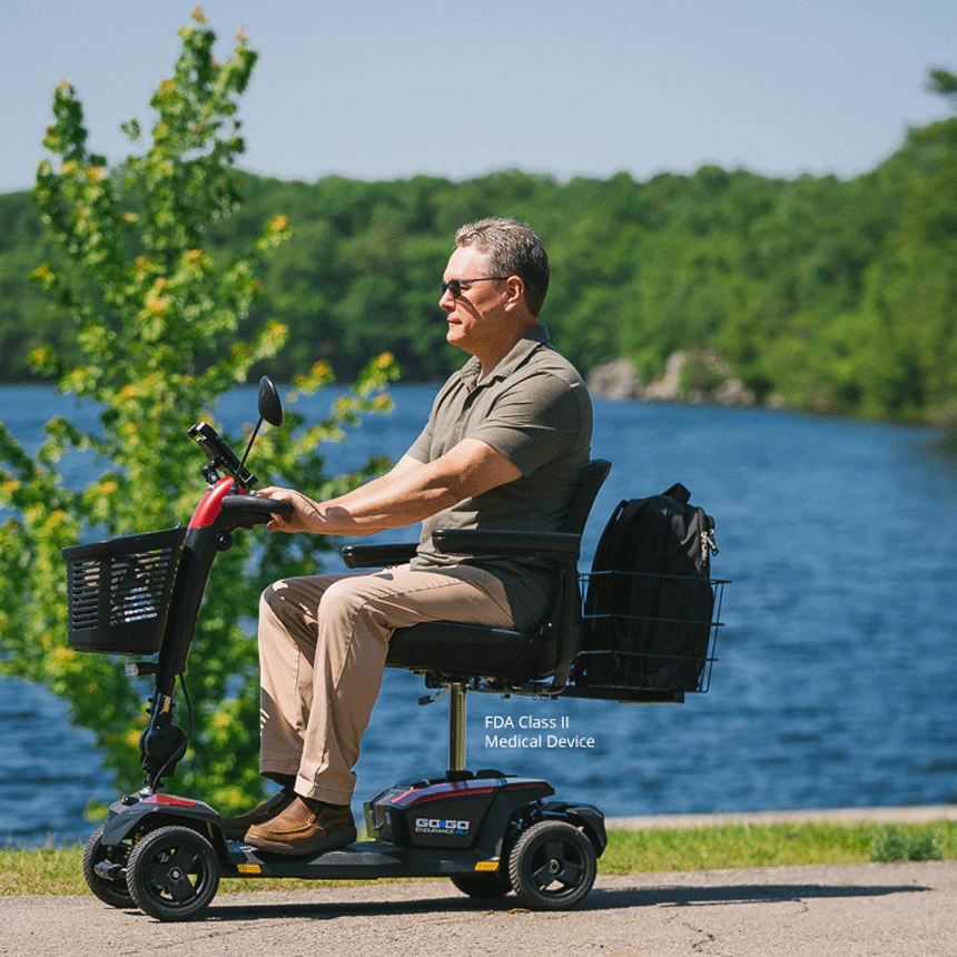 Pride Go-Go Endurance AL+ 4-Wheel Scooter (SC54ALX) - Image 11