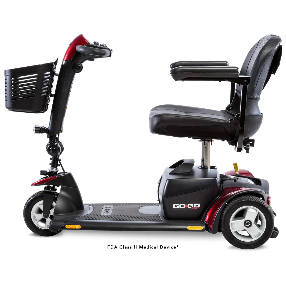Pride Go-Go Sport 3-Wheel Scooter (S73) - Image 2