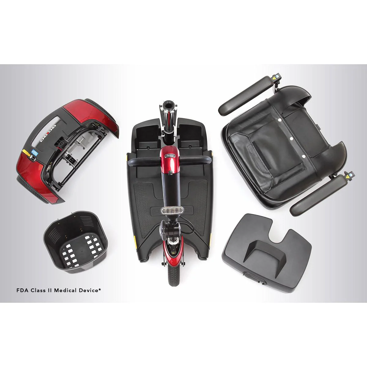Pride Go-Go Sport Travel Scooter (S73/S74) - Image 8
