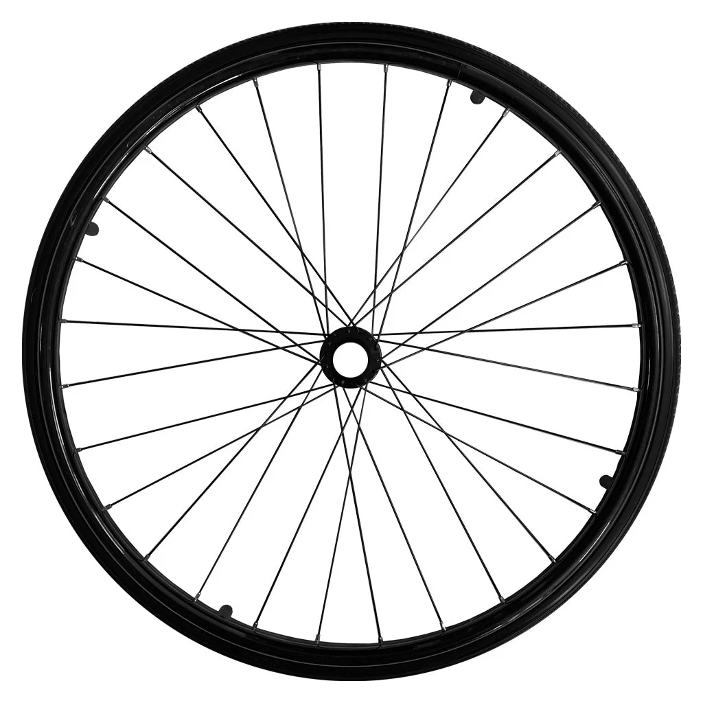 Rear Wheel and Tire Assembly: Wheelchairs - Image 2