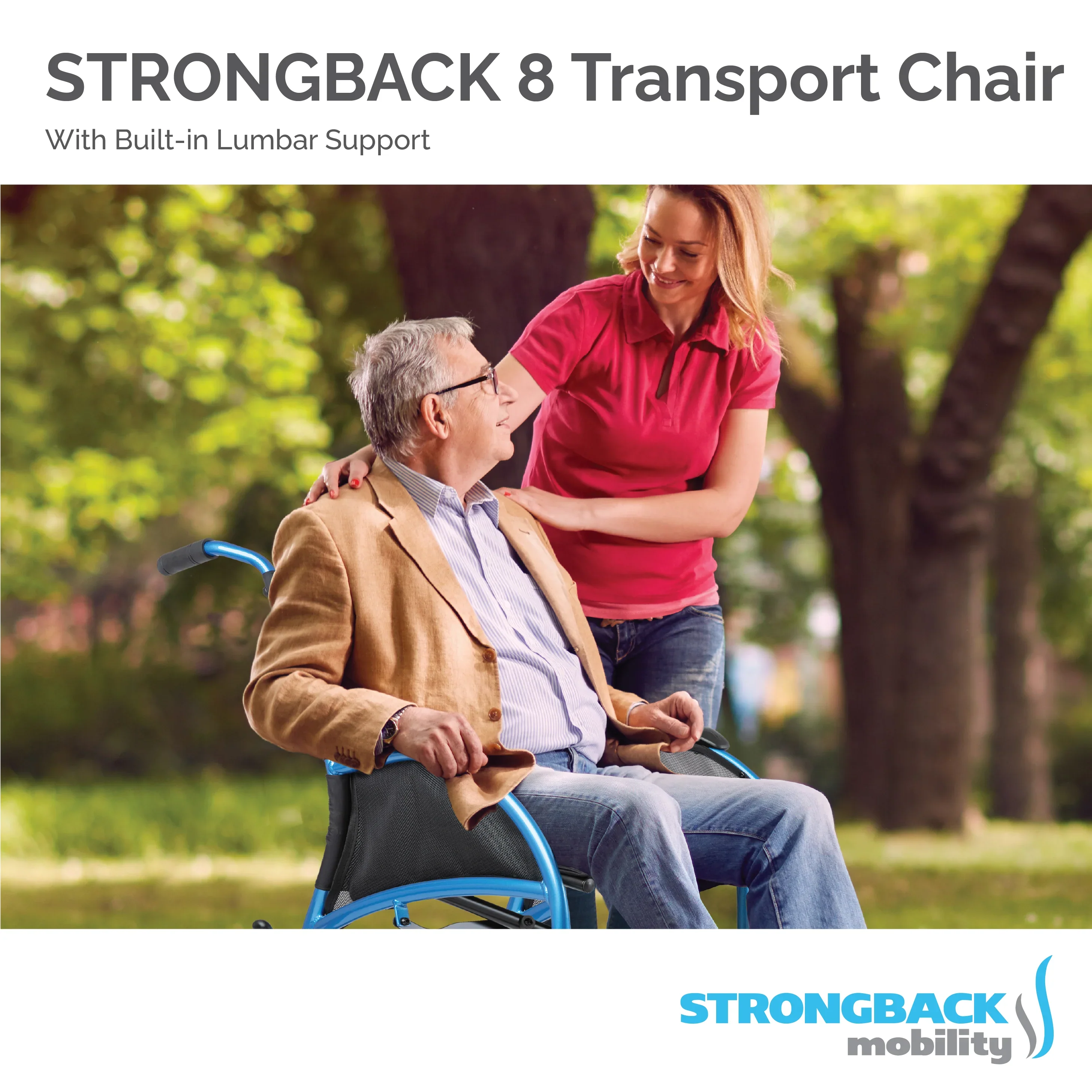 STRONGBACK Excursion : 8 Transport Wheelchair - Image 6