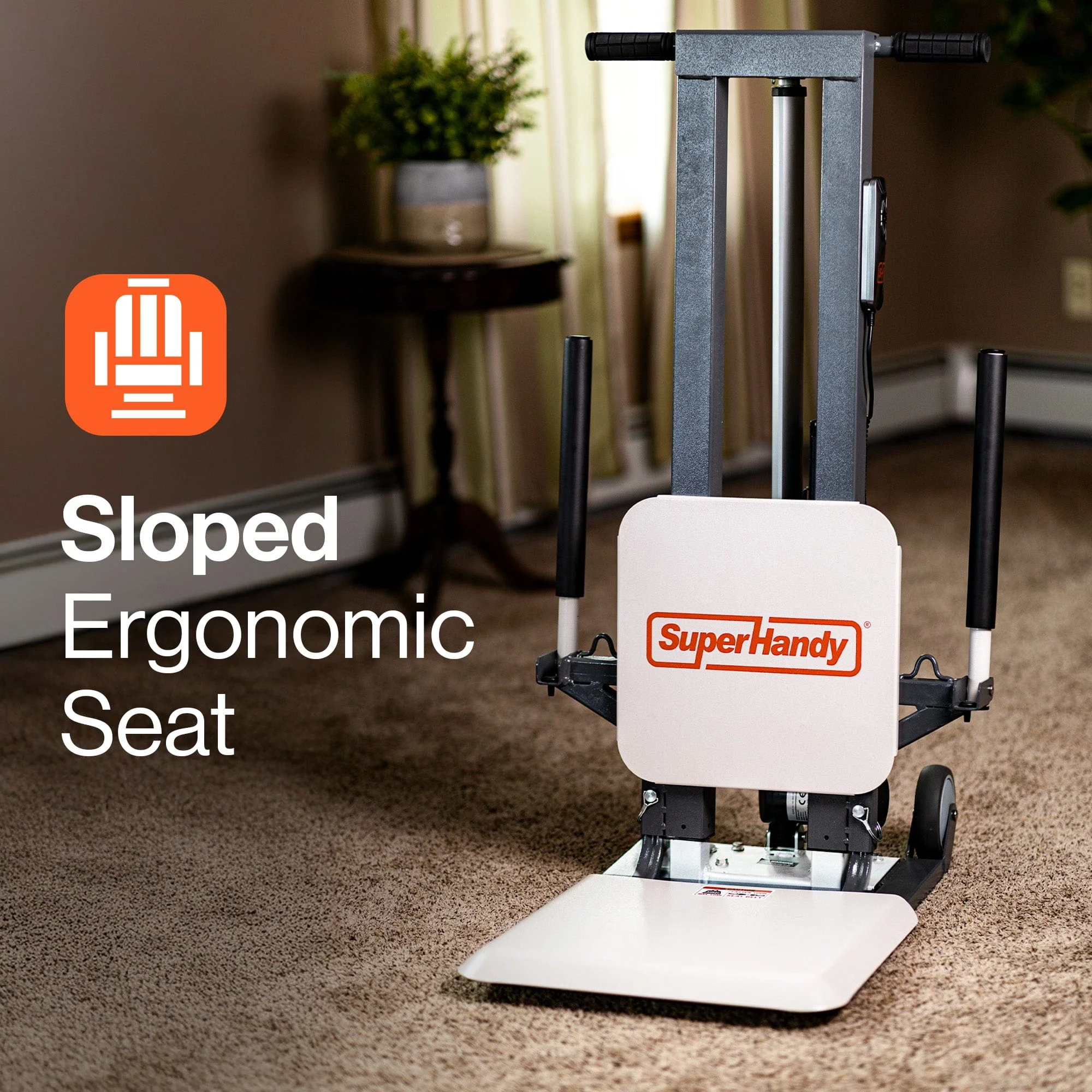 SuperHandy GoRise FS Floor Lift, 500 Lb Capacity with Dual Power Mode - Image 5